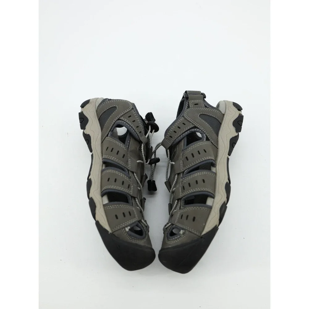 Coleman Daniel Mens Closed Toe Hiking Sandals Gray Rugged Gorpcore Size 10‎